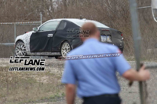 Illustration for article titled Spied: ATS Coupe